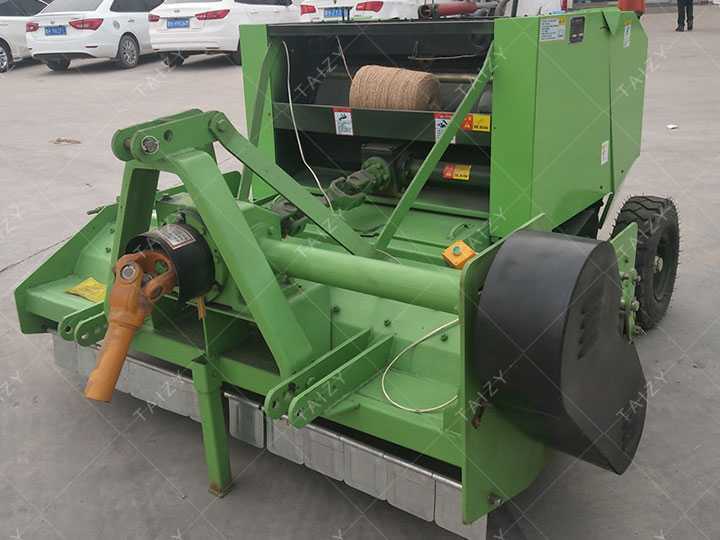 hay and straw baling machine