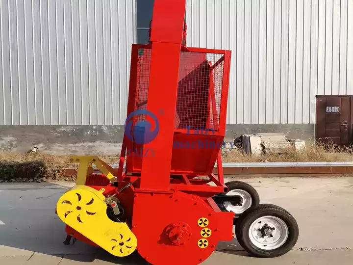 silage shredding recycling machine