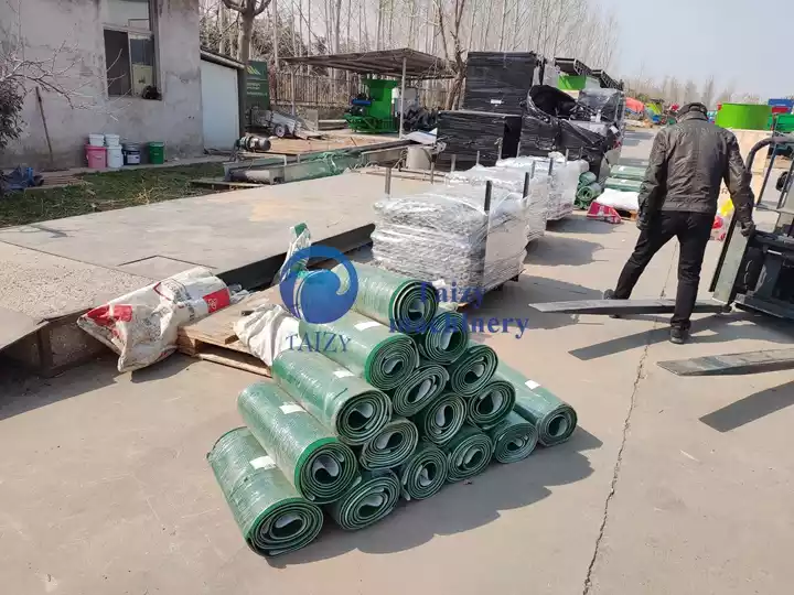 automatic silage baling machine