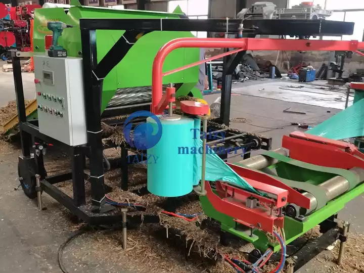 round bale wrapper machines