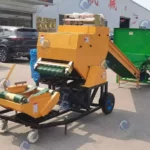 hay baler with feeder