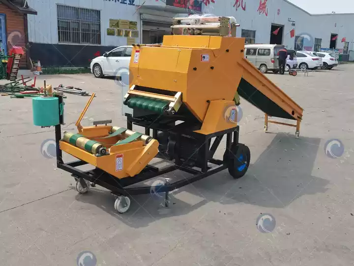 silage baling and wrapping machine