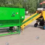 silage feeder and baler machine