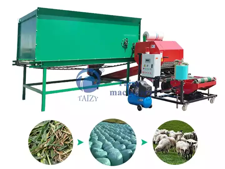 silage baler preservation machine