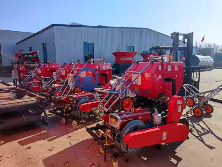 hay baling wrapping machine