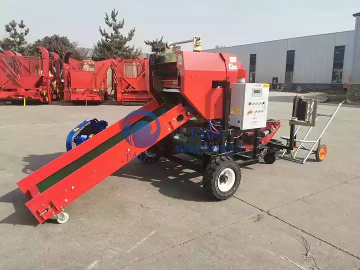 Mobile runde Silage Bale Wrapper