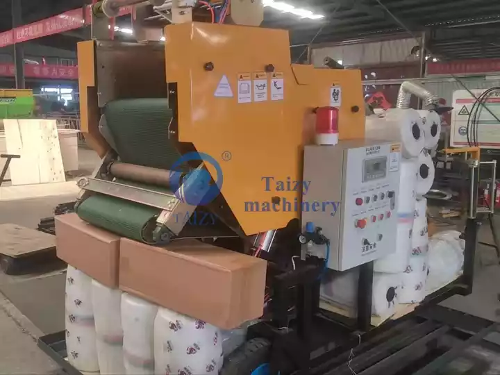 silage baling wrapping machine