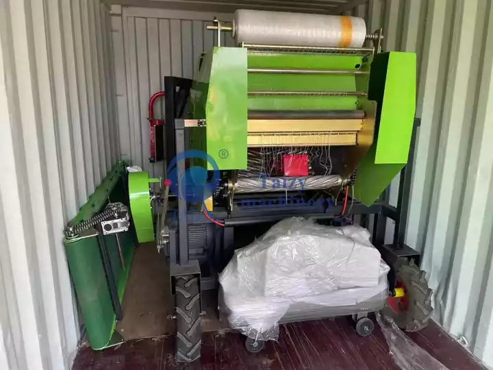 Delivery of Forage Baler Wrapper Machine to Egypt