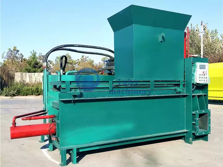 forage hay silage hydraulic baler