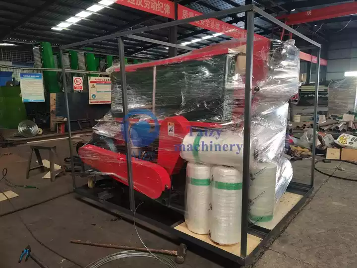 silage baler and wrapper