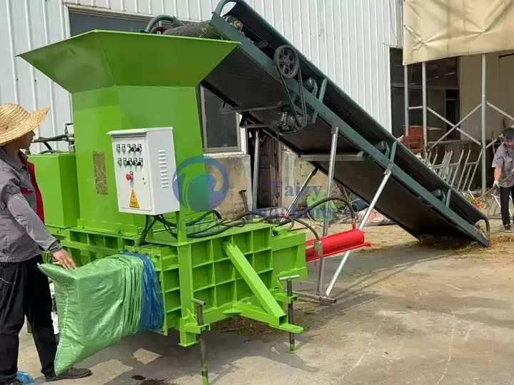 máquina de embalagem de silagem
