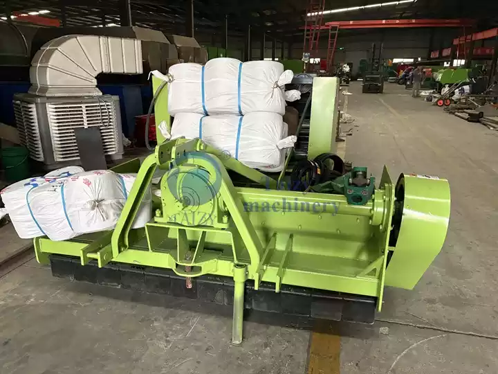 round silage crushing baler