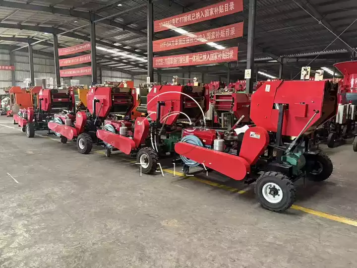 forage baler wrapper machines