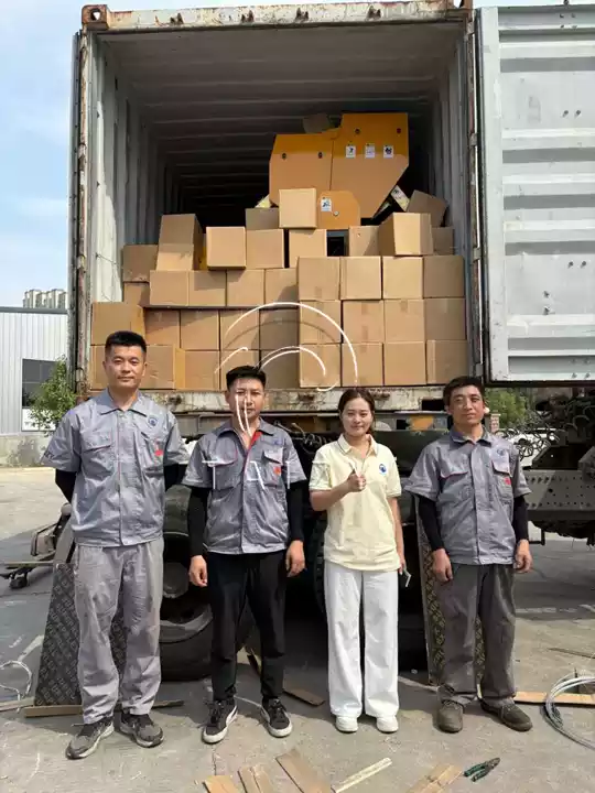 Loading of the silage balers completed