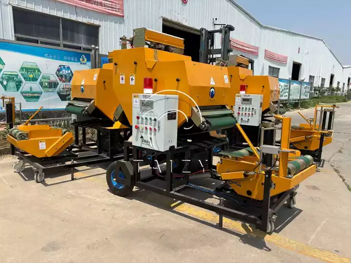 사일리지 포장 및 포장 기계