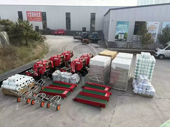 5 Sets of silage baler machines to Tanzania