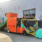 dual film wrapping silage baler