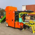 machine d'emballage de presse à fourrage