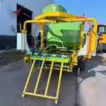 máquina de embrulho de fardo de feno