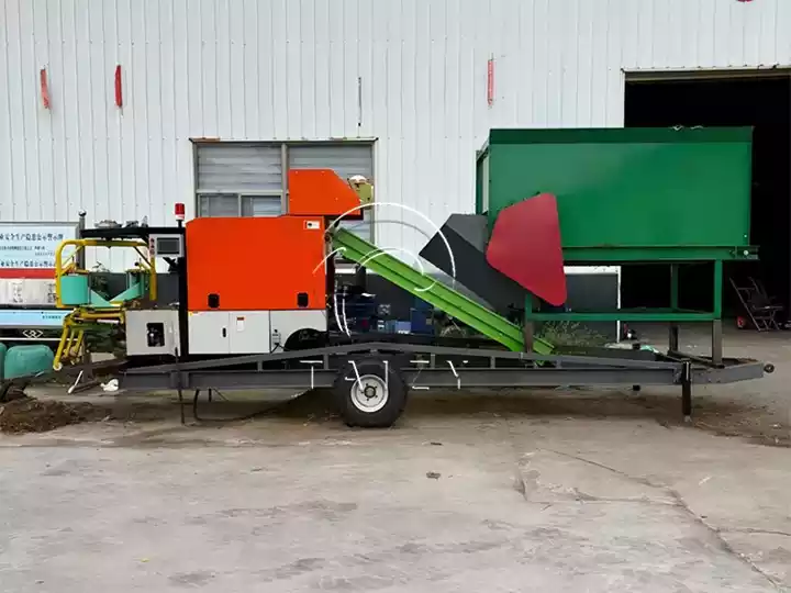 machine d'emballage de balles d'ensilage