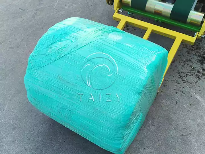 silage forage bale production