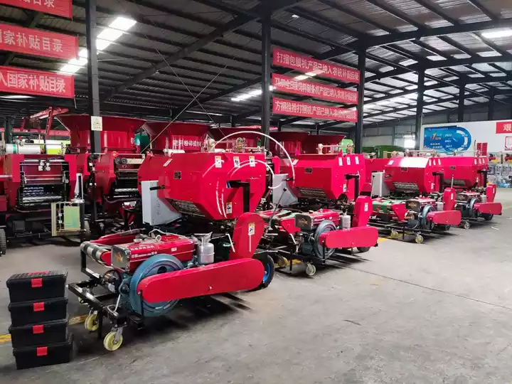 automatic silage baler wrappers