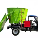 TMR forage feed mixer and spreader