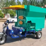 TMR mixer feeding car
