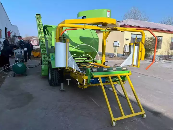 high capacity silage baler