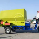 horizontal silage spreader machine