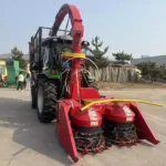 side-mounted silage green harvester