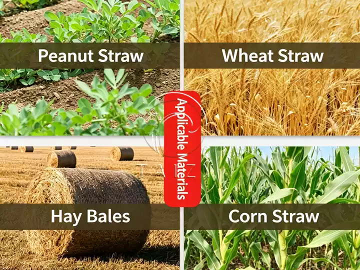 applications of the straw bale shredder