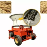 hay and straw bale crusher machine