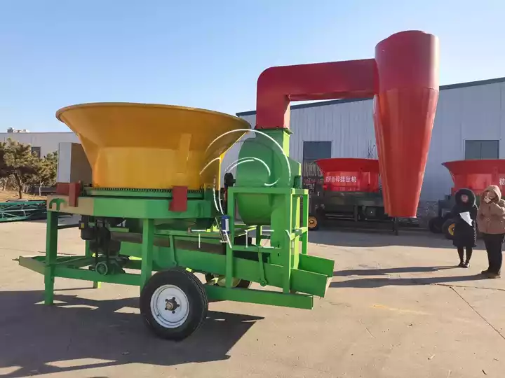 straw bale shredder