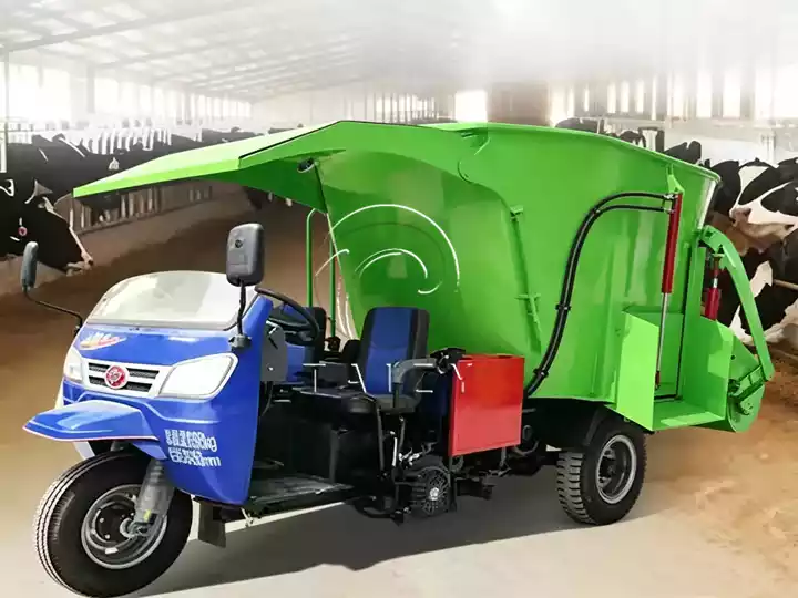 livestock feed mixer spreader