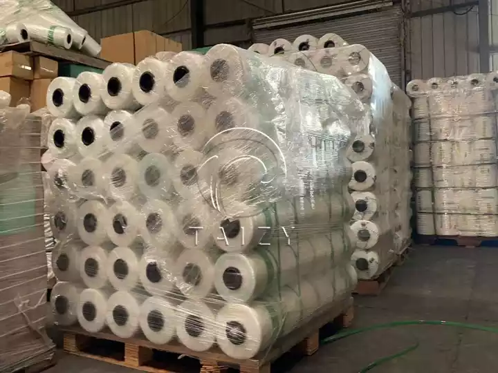 plastic net and films