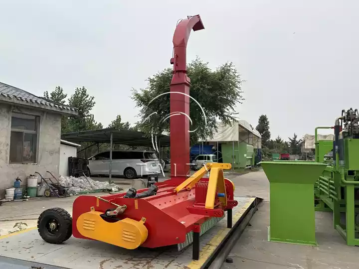 2.0m cutting width straw chopping harvester