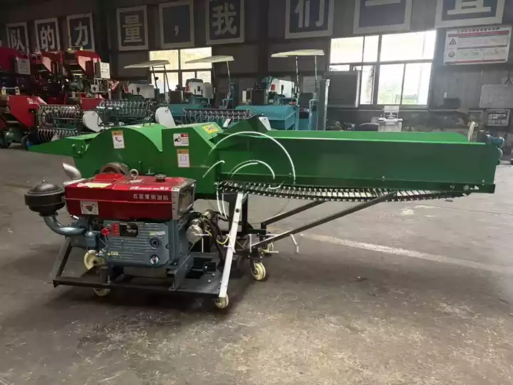 diesel straw chopper silage shredder