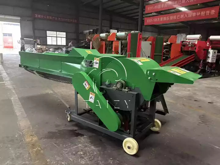 electric forage shredder straw processor
