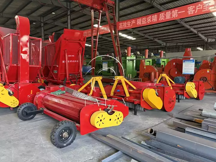 farm straw forage harvester factory storage