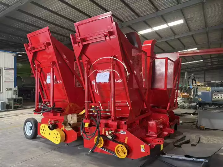 straw crushing harvester machine workshop batch